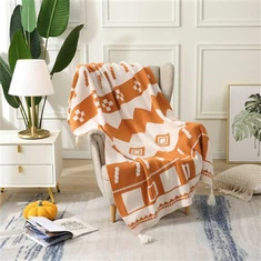 پتو بافتنی نخی